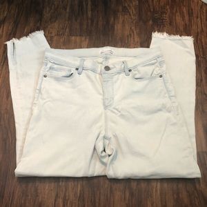 LOFT Light Wash Cropped Jeans